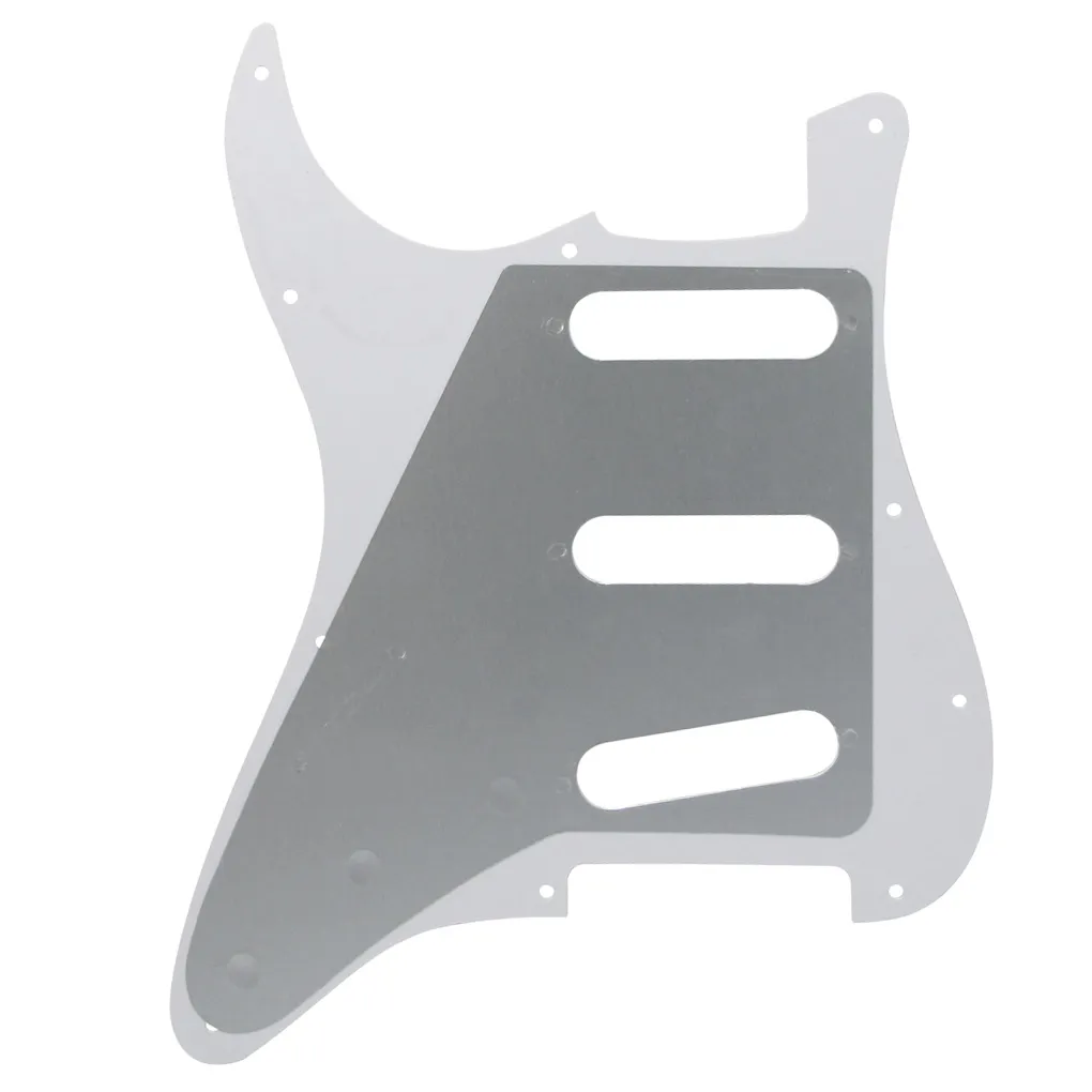 مجموعة من السلحفاة الحمراء 11 ثقب SSS Pickguard Scratch Plate Back Plate Wover مع مسامير للغيتار الكهربائي