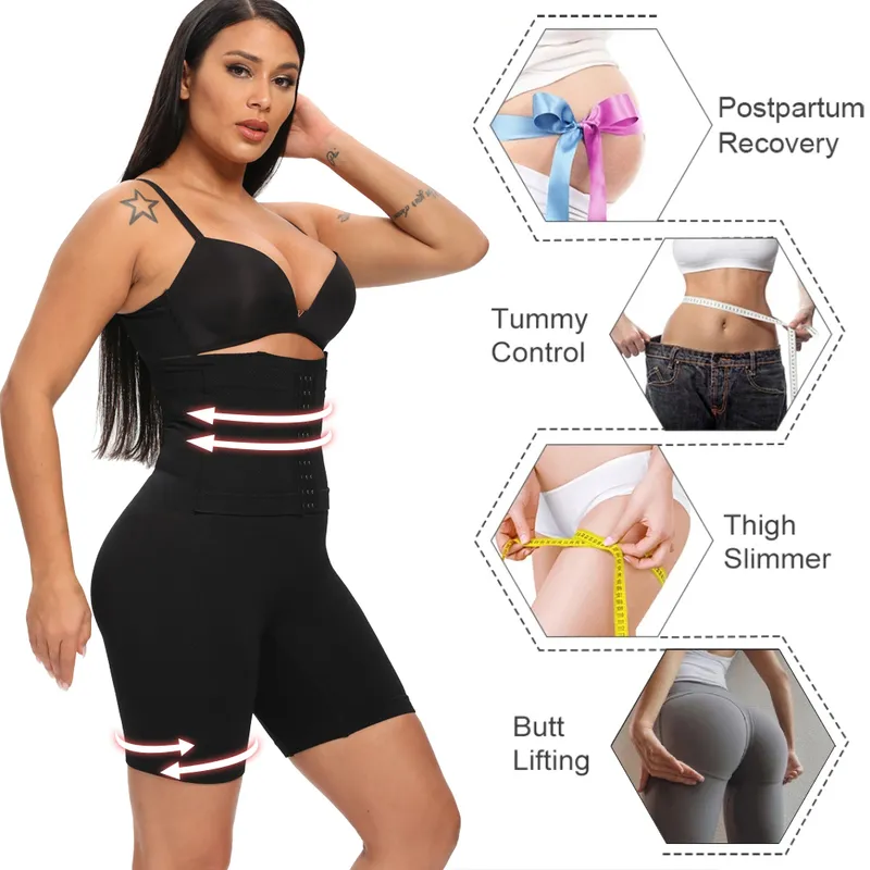 SURE YOU LIKE Waist Trainer Butt Lifter Slimming Underwear Body Shaper Body Shapewear Tummy Shaper Corset For High Waist Shaper 220702