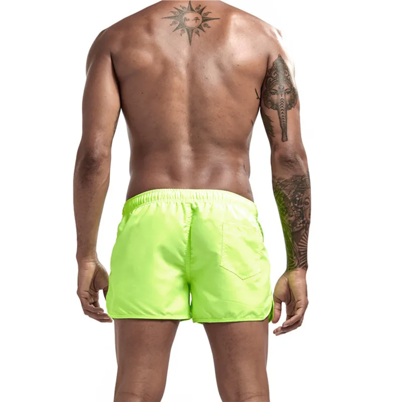 Summer Mens Sports Jogging QuickDrying Shorts Tryckt Swim Surfing Beachwear Gym Casual Fitness 220617