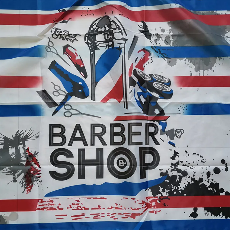Vattentät antistatisk frisörande förkläde hårklippt tygsalong Barberklänning Kap för vuxna Barbershop Haircut Styling Cover 220621