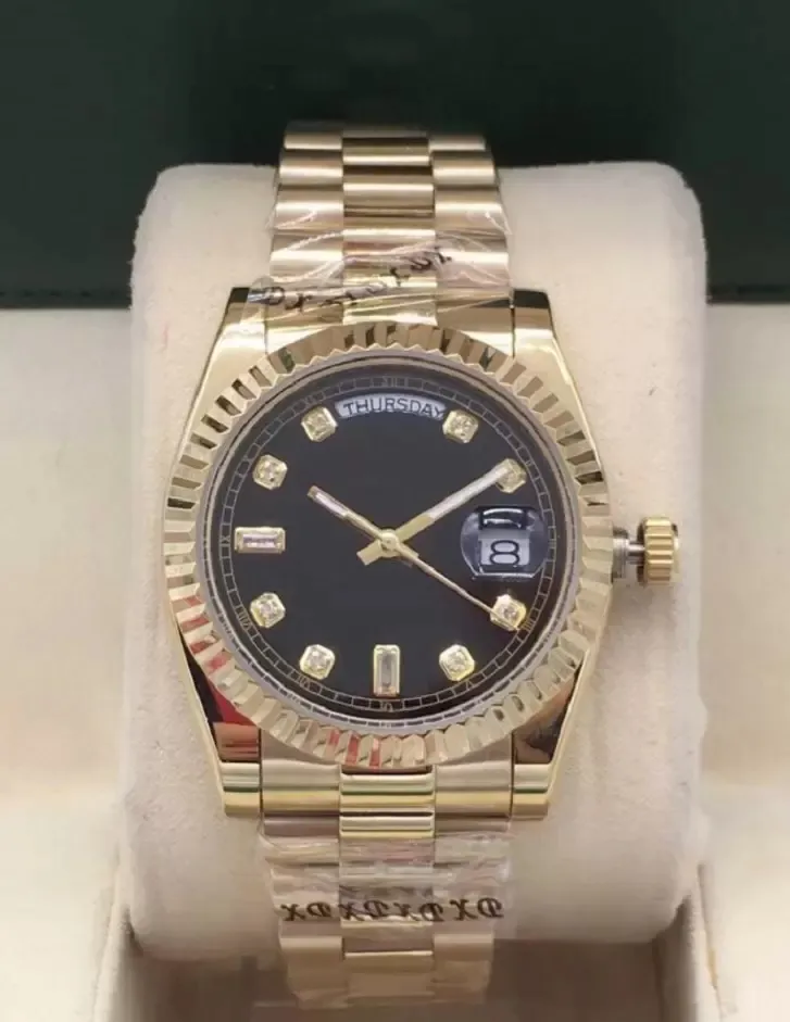 2022 Homens de luxo Montre de luxo mestre designer relógio de movimento masculino Millennium Bracelete de aço inoxidável Dial