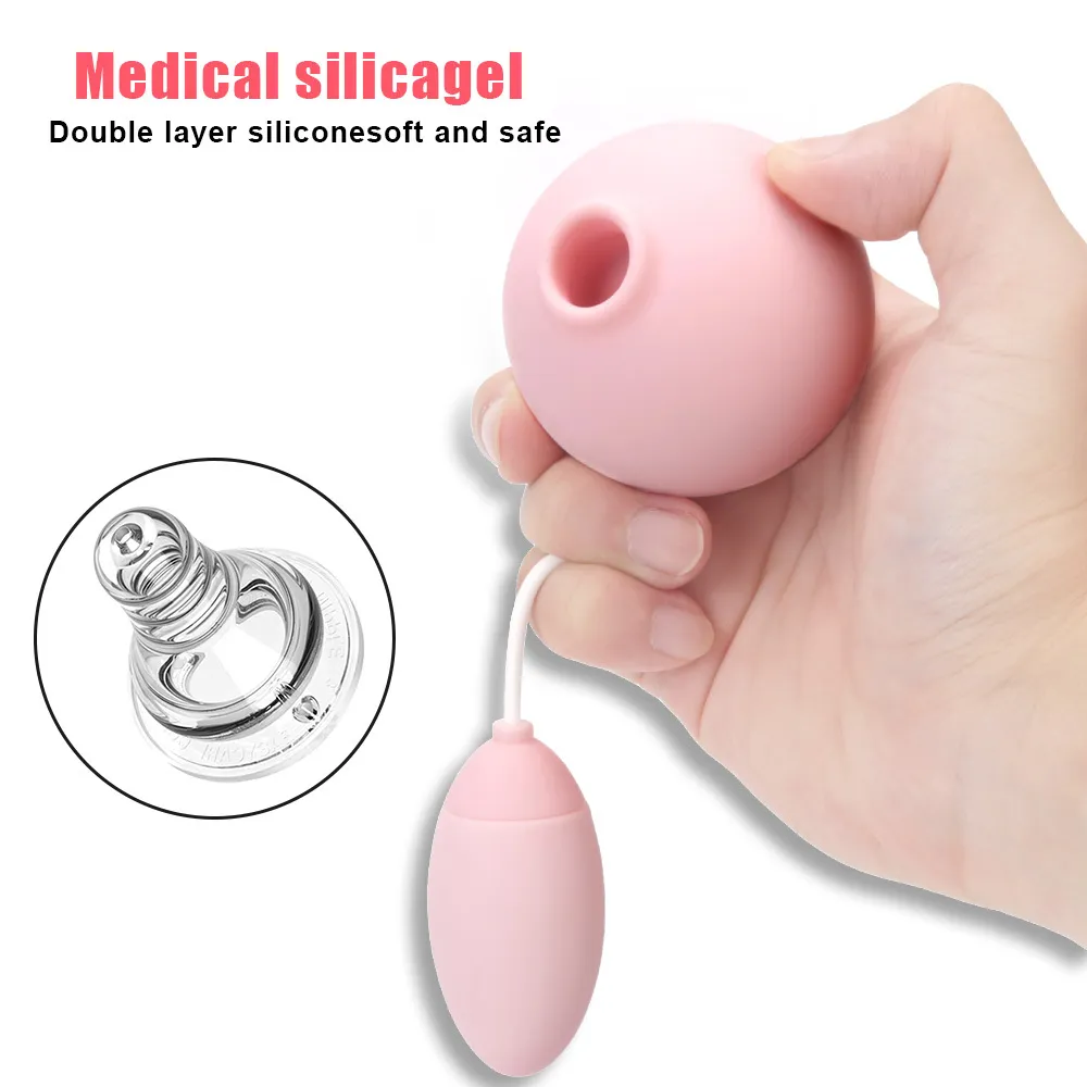 Mini Sucking G Spot Vibrators Clitoral Stimulate Nipple Massage 10 Speed Vibrating Egg Adult Orgasm sexy Toys for Women