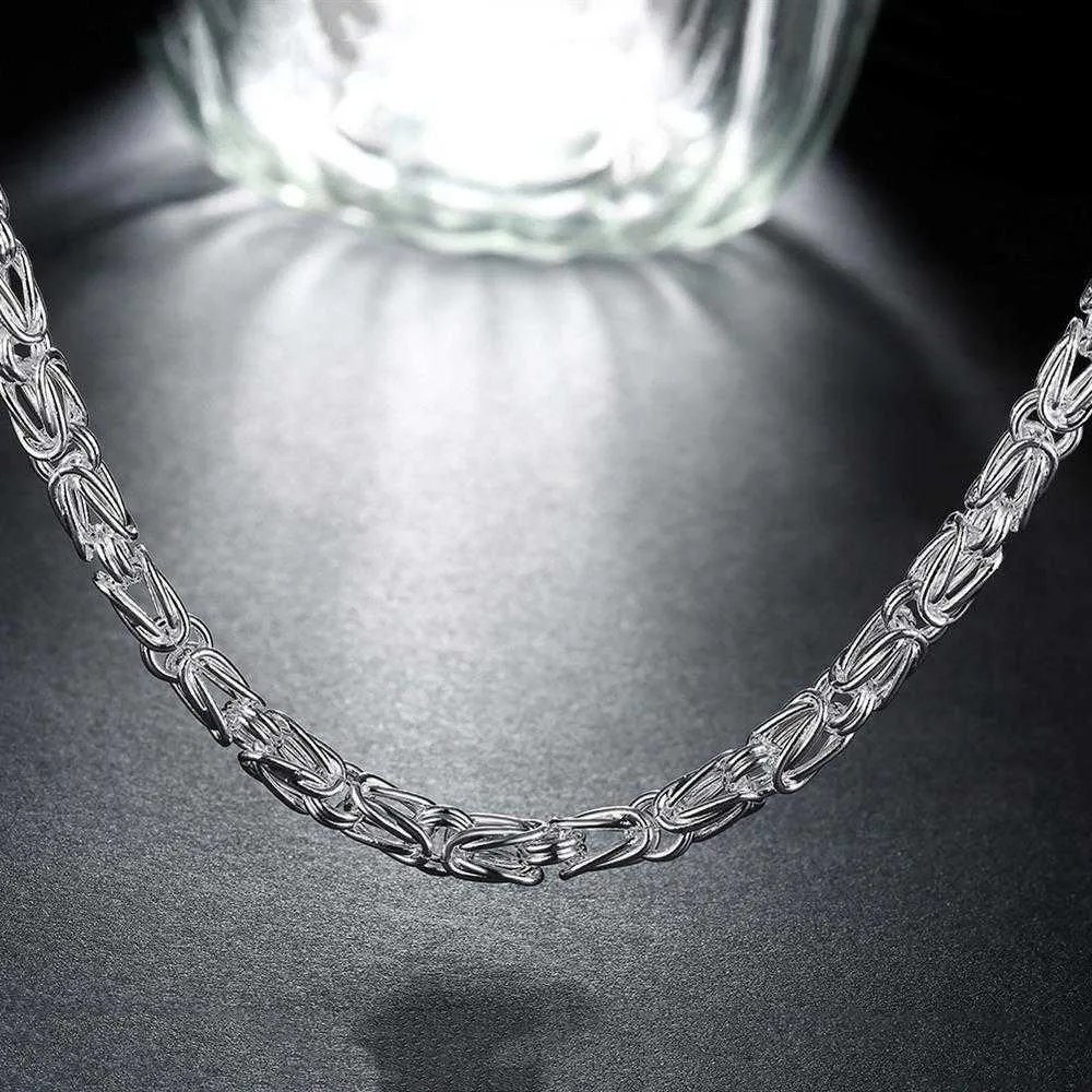 Direct 925 Sterling Silver colares fábrica para homens charme jóias 20 polegadas dominadoras retrô faucet presentes de natal
