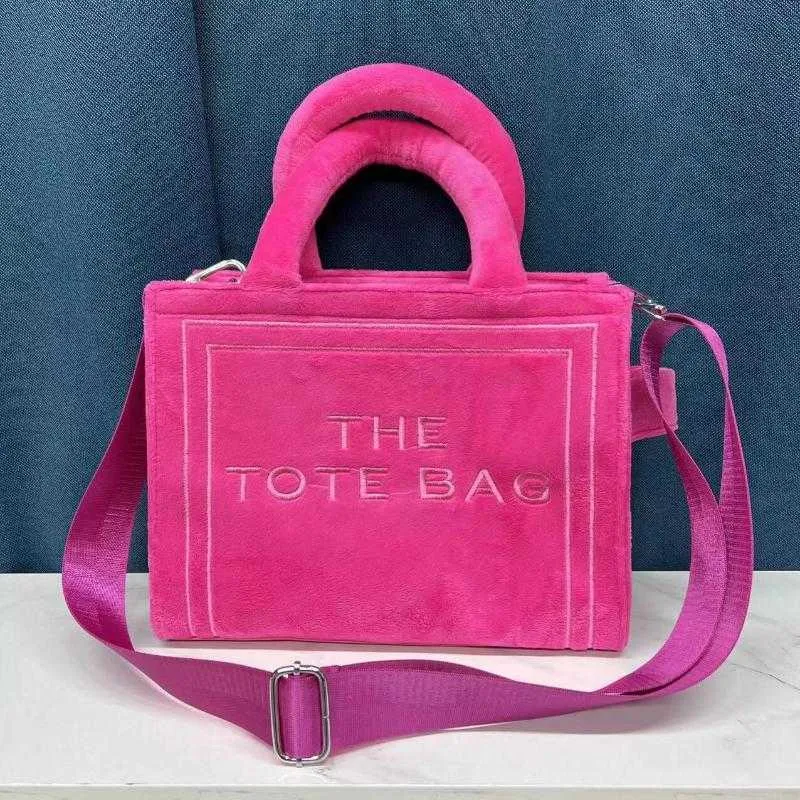 Осенне-зимняя плюшевая большая сумка, дизайнерские женские сумки, роскошные сумки из искусственного меха через плечо, модные маленькие кошельки для покупок2565