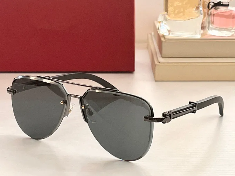 Neue 8200765 Herren- und Damen-Quadrat-Sonnenbrille, Metallrahmen, beliebte Retro-UV400-Gläser, hochwertiger Augenschutz, klassischer Stil, Geschenk B295i