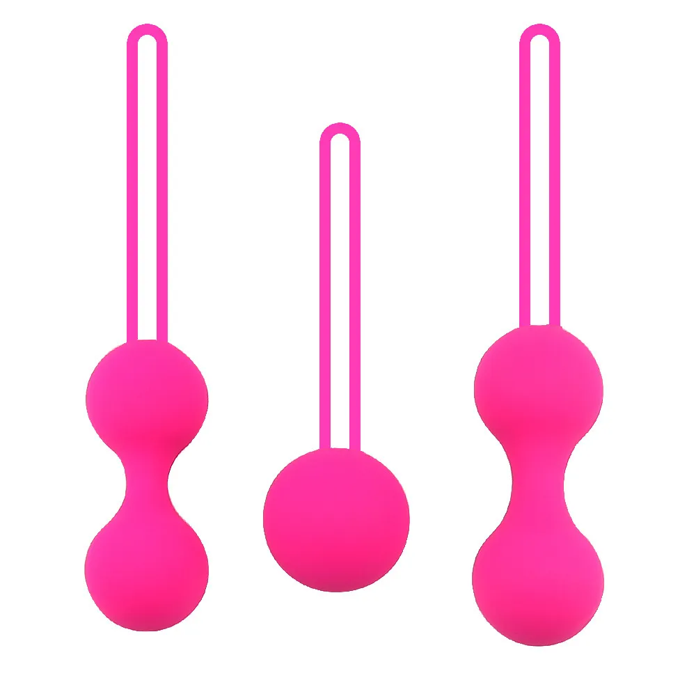 Safe Kegel Smart Ben Wa Ball Boules De Geisha Silicone Vaginal Chinois Pour Femme sexyy Intime sexy Jouets Chatte Serrer La Machine