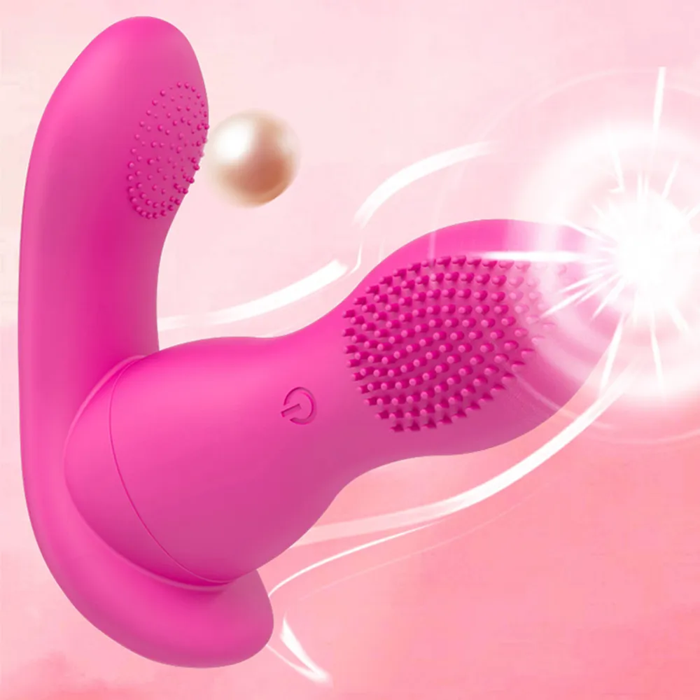 2 IN 1 Tragbarer Dildo Vibrator Vagina Klitoris Stimulation Erwachsene sexy Spielzeug für Frauen Kegel Ball Fernbedienung 7 Geschwindigkeiten