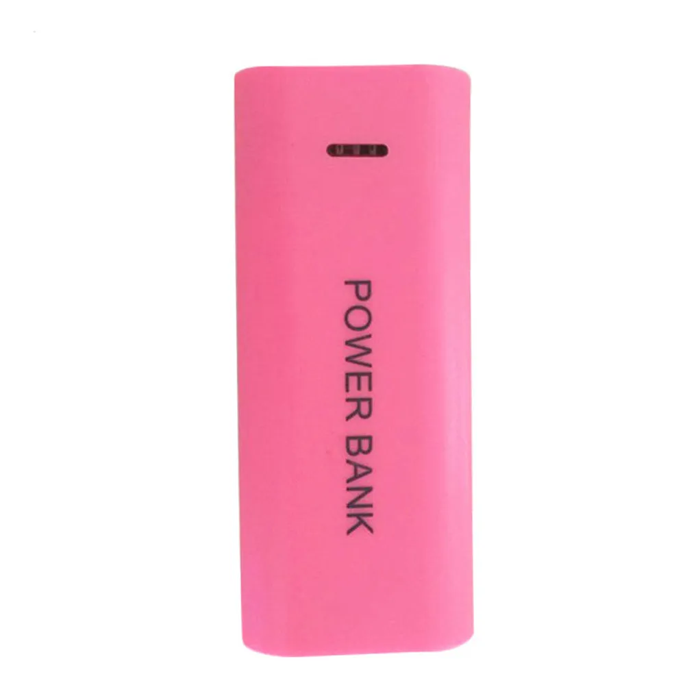 Top Vente 5V 5600mAh 2X 18650 USB Power Bank Batterie Chargeur Case DIY Box Pour Téléphone Charge Électronique Sans Batteries