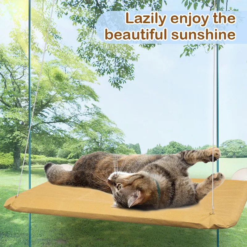 Simpatici letti sospesi animali domestici con 20 kg di gatto, supporto sedile finestrato soleggiato, amaca, comoda mensola letto 220323