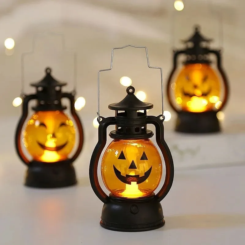 Другие поставки вечеринки привел Haloween Pumpkin Lanter Lanter Candle Light Hall 220823