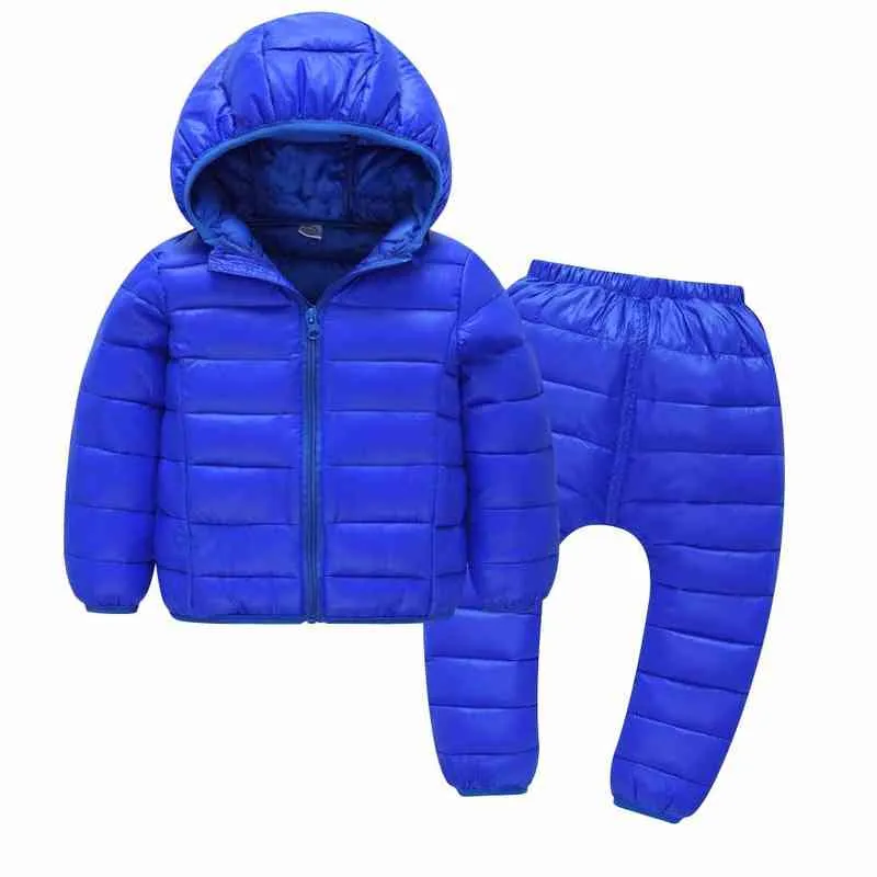Jaqueta de inverno para meninas conjunto de roupas infantil terno de inverno jacket jacket meninos jaqueta jeans jeans terno snowsit para meninos j220718