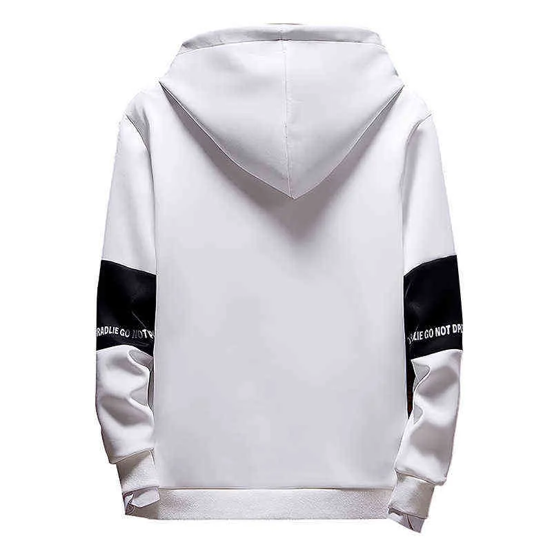 Mannen sweaters lange mouwen casual afdrukken met letter sweatshirt nieuwe lente hiphop trui sport top man mannelijk sweatshirt met capuchon l220801