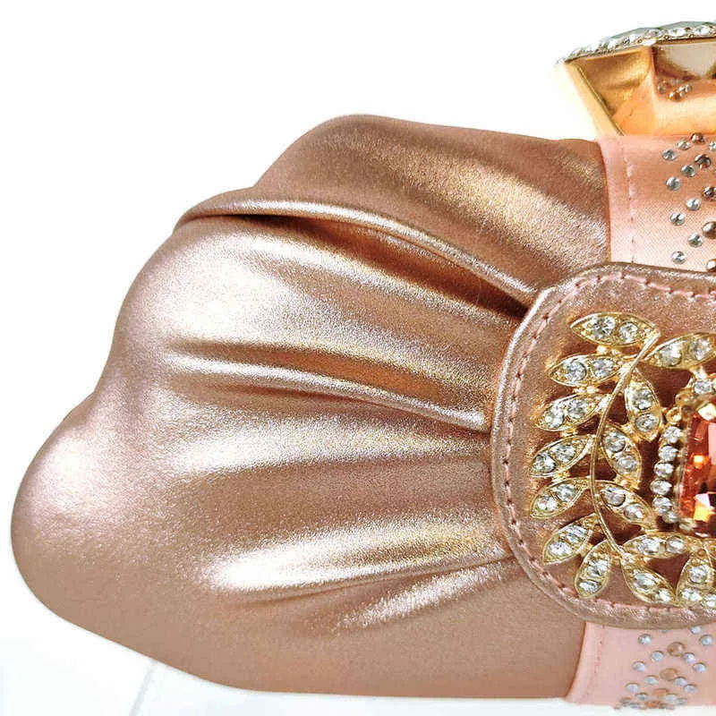 Sukienka buty 2022 Najnowsze modne kolorowe kolor elegancki zestaw worek damskich ozdobiono złotymi uszami pszenicy