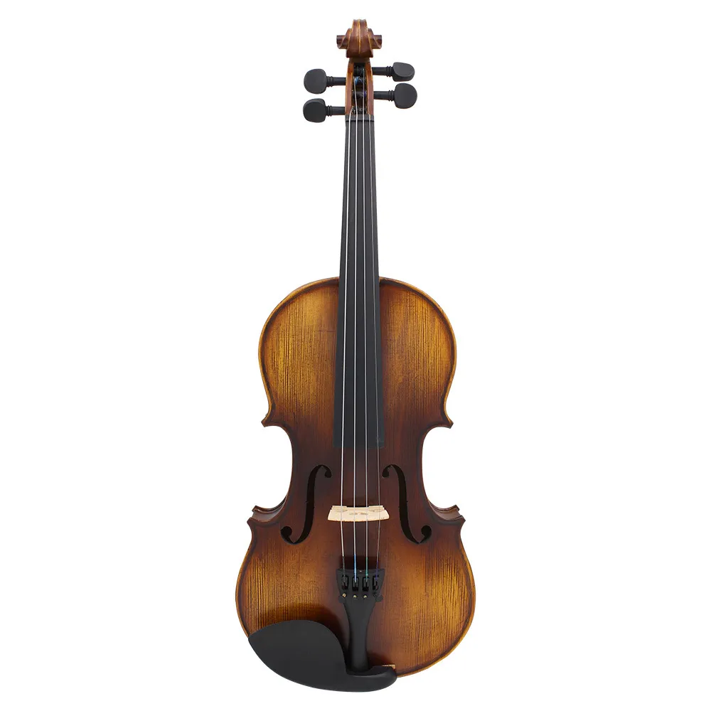 Violino professionale 4/4 violino antico in legno massello opaco, strumento musicale violino fatto a mano