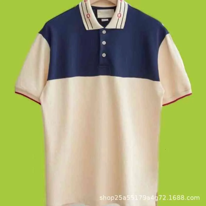 Version Korrekt Verifierad Sommar Ancient Home T-shirt Double G Stripe Shirt Kläder för män och kvinnor