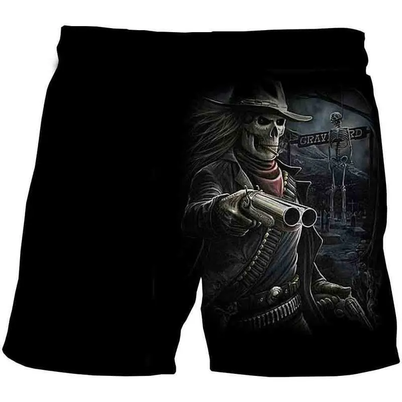 3D African Print Boardshorts Męskie Szybkie sucha letnia plażowa deska bokser