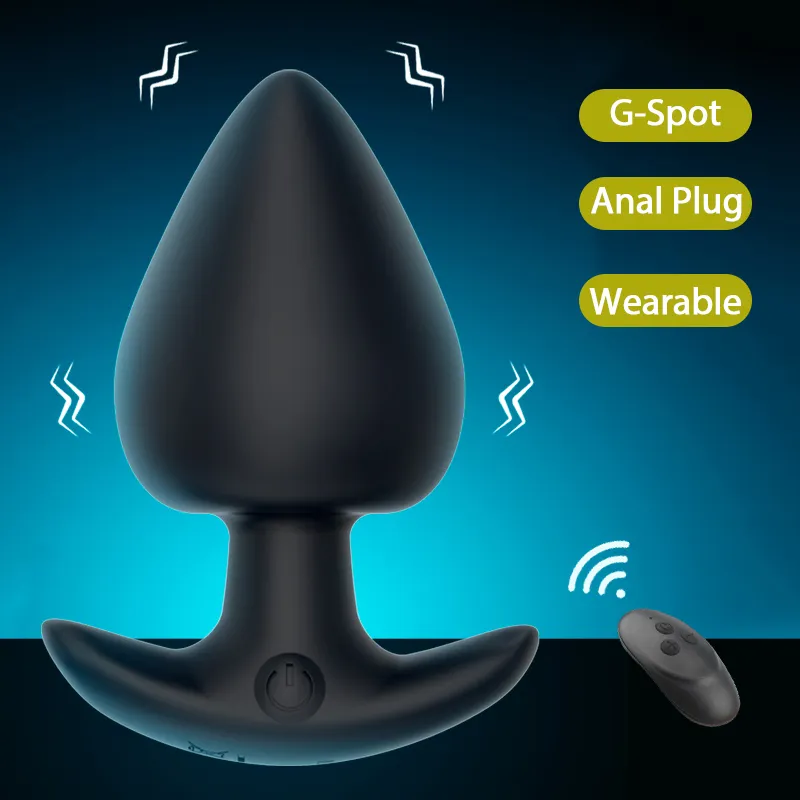 Мужская анальная заглушка мягкие вибраторы для мужчин простата массажер женщин g-spot sexyules toys взрослые мастурбаторы сексуальная игрушка