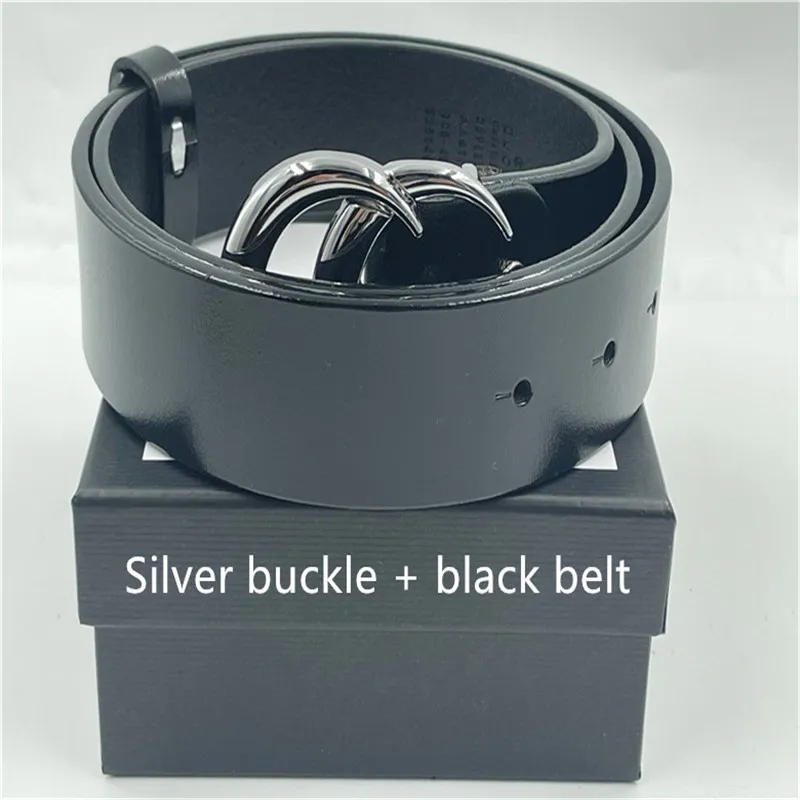 Mężczyzny Projektanci Paski Klasyczny biznes Fashion Casual Belt Whole Mens Paliw Women Women Metal Bluckle Szerokość skóry 3 8 cm z pudełkiem 2983