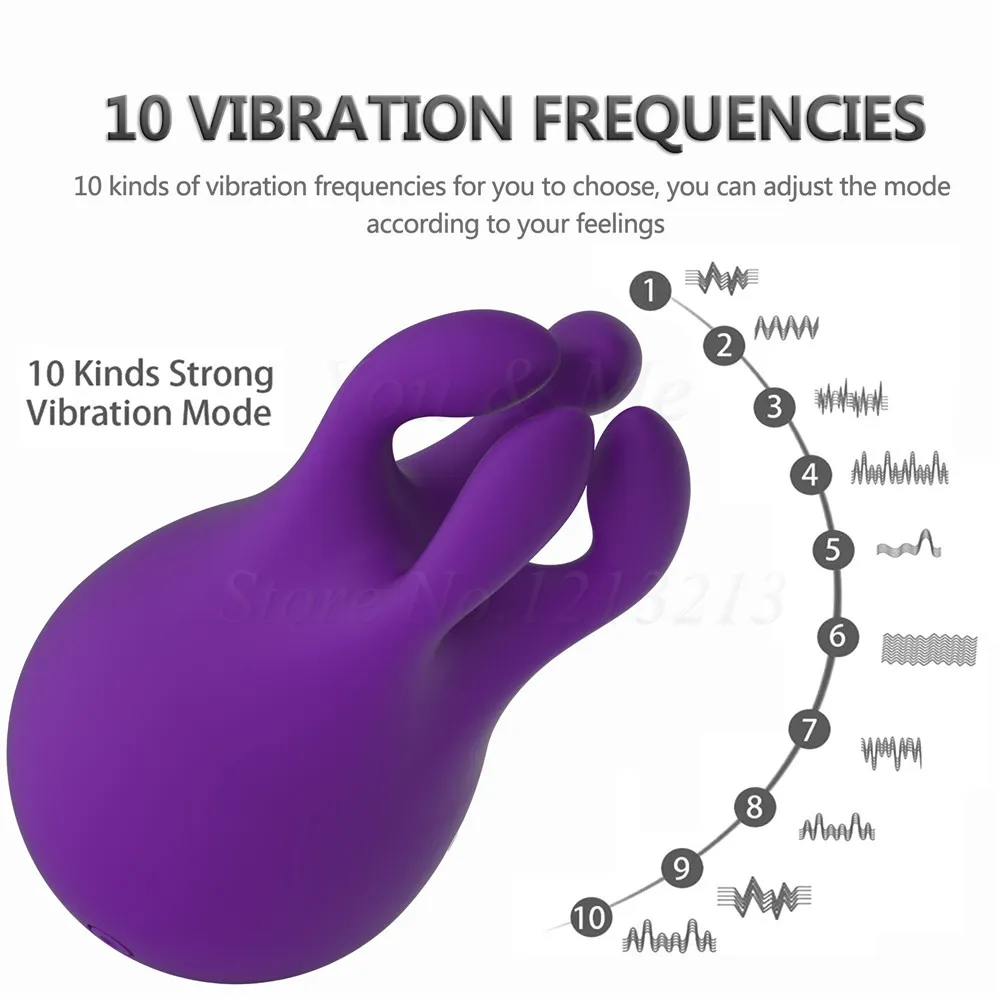 10 velocità vibratore del coniglio masturbatore vibrante capezzolo morsetto stimolatore del clitoride labbra clip massaggiatore giocattoli sexy adulti le donne