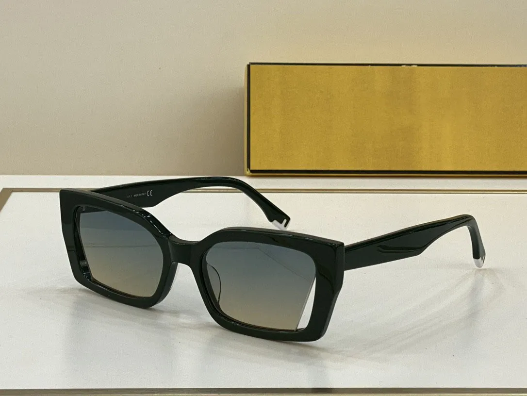 Top F 40017U Gafas de sol de alta calidad de alta calidad para hombres Famosos modos de lujo de moda