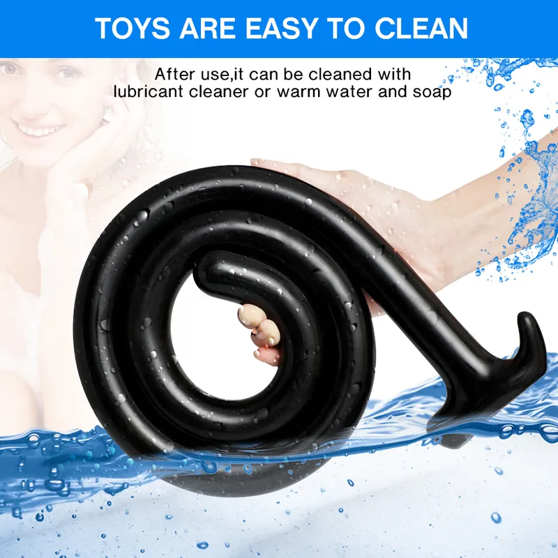 Super long Dildo énorme Silicone Anal Butt Plug Erotic Adult Sex Toys for Women Men Anus Dilator Expander 2205205030510