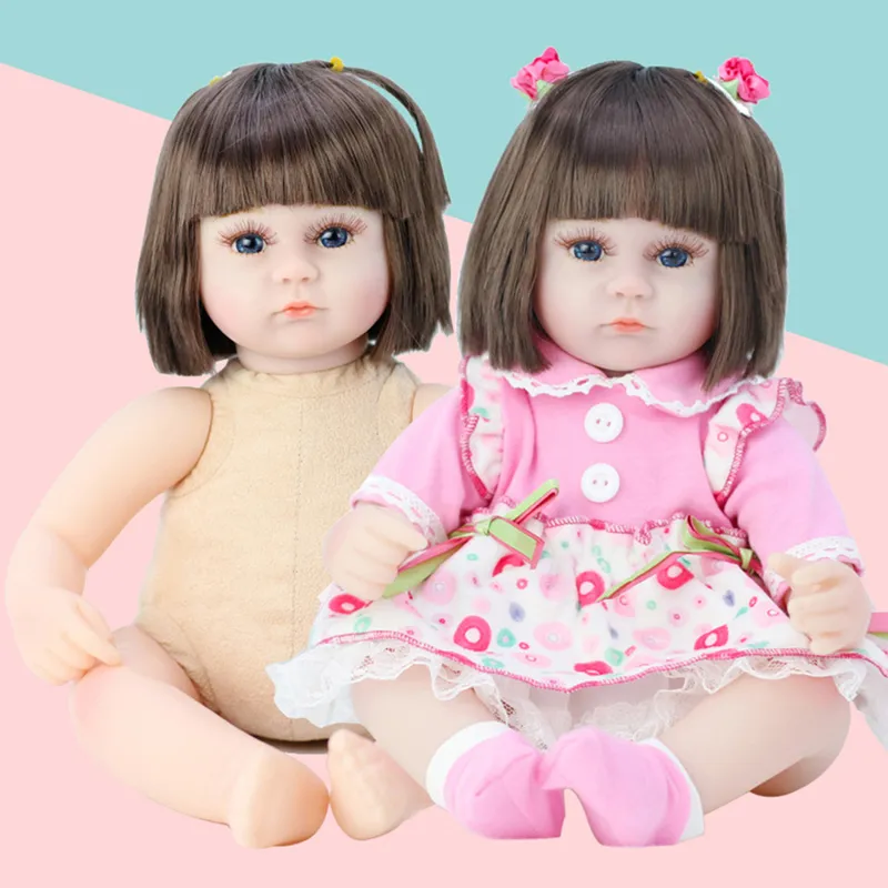 42 cm giocattoli bambole rinati ragazze che dormono accompagnano realistici un bambino morbido bebe di compleanno bebe regali 220505