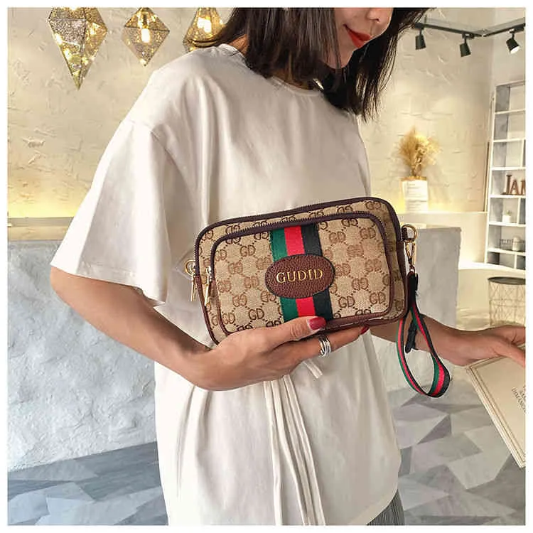 Ins nylon leisure messenger women's 2022 new Korean versatile anti splash cloth single shoulder bag Purses Onlines