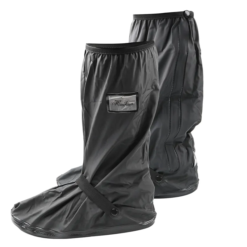 e couvre-bottes antidérapant réutilisable étanche moto vélo pluie chaussures couverture unisexe protecteurs pour pluie neigeux jour 220427