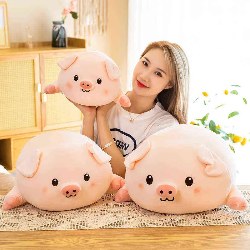 Cm kawaii varken kussen schattige piggy knuffels vol gevuld zacht dier mooie verjaardag kerstcadeau voor kinderen baby J220704