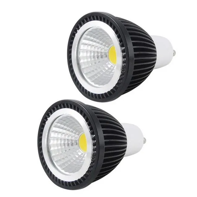 Süper Parlak Gu10 LED Ampul Işık Lampada Dekorasyon Ampulü Sıcak Beyaz 220V 9W 12W 15W COB E27 E14 GU5 3 MR16 LED LAMP227O