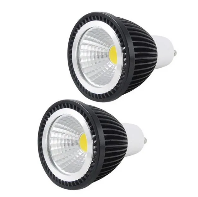 Super Bright GU10 LED LED مصباح مصباح مصباح دخن AMPOULE دافئ أبيض 220V 9W 12W 15W COB E27 E27 E14 GU5 3 MR16 LED LAMP227O