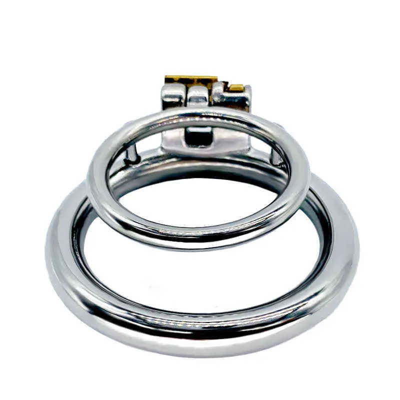 NXY Chastity Device Frrk 121 Belt Lock Training Ring Double Penis Barella Scrotum Cage Esercizio 0416