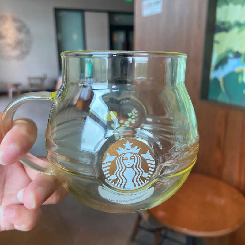 Starbucks tasse miel abeille ours amour verre à thé belle tasse à thé avec couvercle séparation tasse amant cadeau