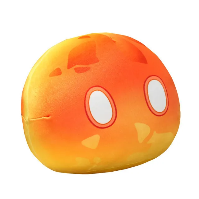 10CM Genshin Impact Pendant Kawaii Slime Dolls Keli Dango Throw Paimon Klee Amber Farcito peluche Doll Toys 220628