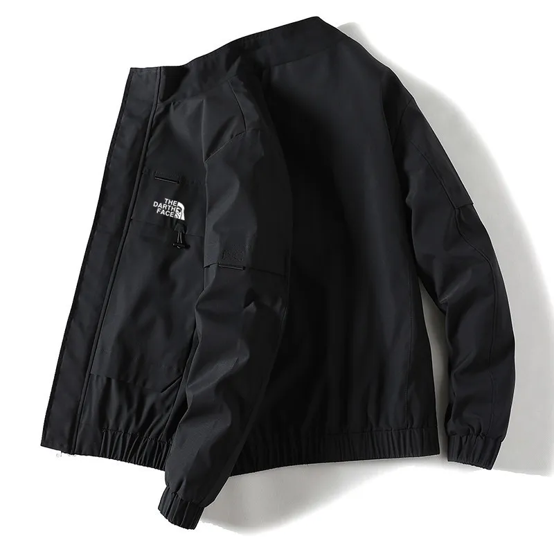 Модные брендовые мужские куртки мужские пальто с воротником-стойкой уличная куртка высокого качества