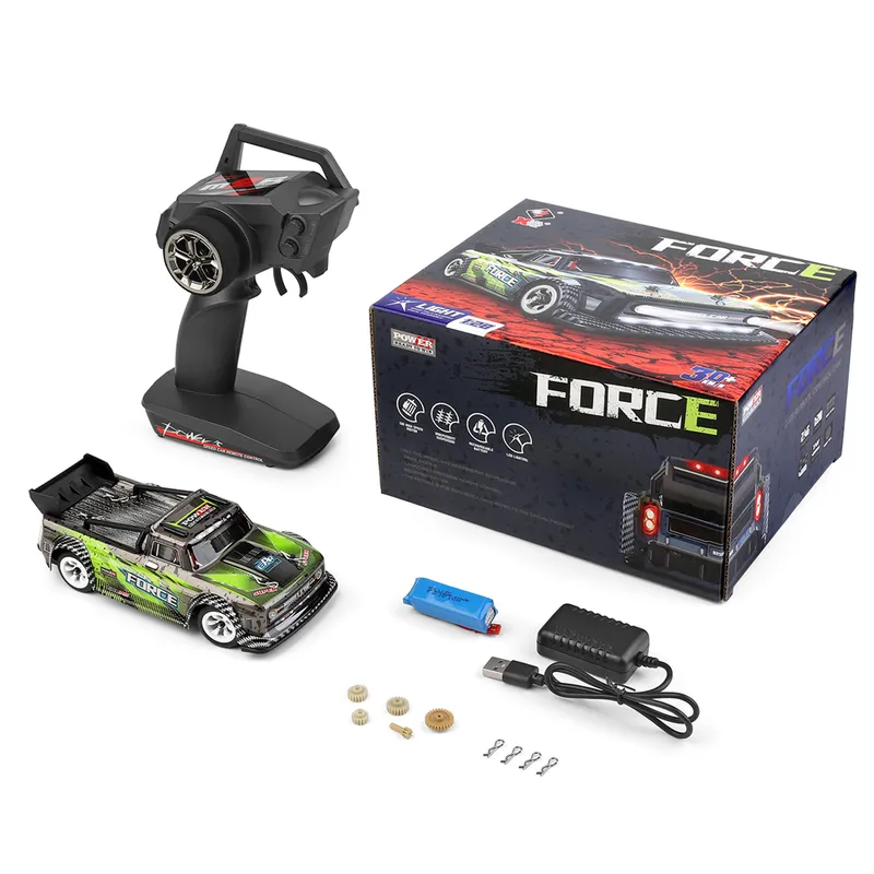 Wltoys 284131 128 2.4G 4WD سباق العالي سباق RC Models 30kmh على الطريق الافتتاحية أطفال الأطفال آلة هدايا 220524