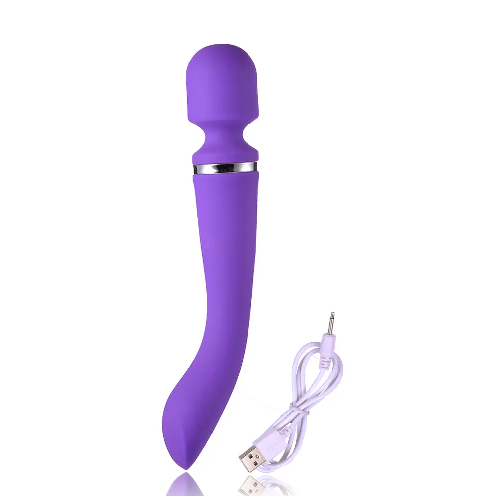 VETIRY Powerful Dual Head Big Vibrators for Women Magic Wand Body Massager sexy Toys For Woman Clitoris Anal Stimulate Product