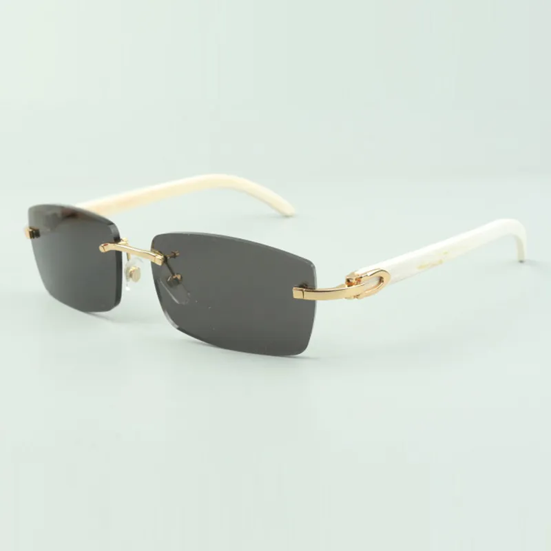 Plain White Buffs zonnebril 3524012 met 56 mm lenzen voor heren en dames264v