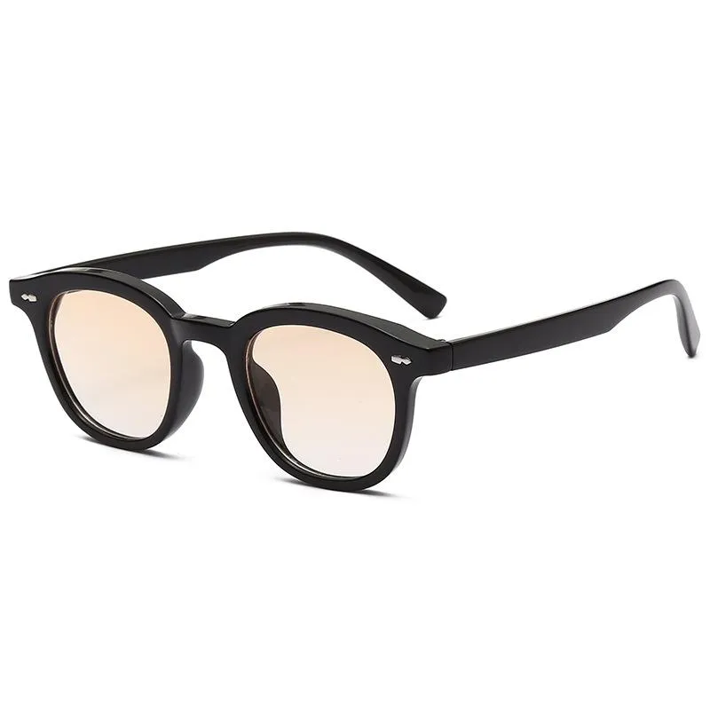 Солнцезащитные очки Evove, винтажные мужские и женские овальные солнцезащитные очки для мужчин, очки в стиле стимпанк, ретро, красная черепаха, маленькое лицо, узкие очки, солнцезащитные очки332j
