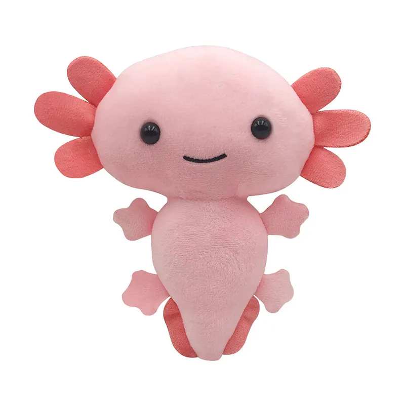 Kawaii Axolotl peluche jouet dessin animé mignon Animal peluche poupée pour enfants anniversaire noël Halloween cadeaux décoration de la maison 220628