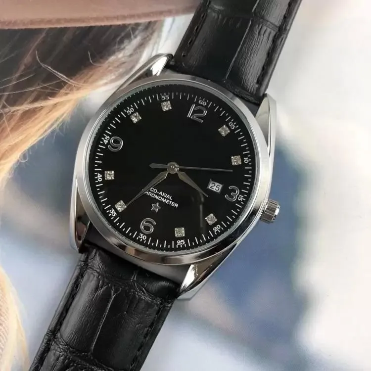 Uhr für Herren, hochwertige Quarzuhr mit drei Stichen, modische Uhren, Herren-Sportuhr, Top-Marken-Armbanduhren, Ledergürtel, Montre263z