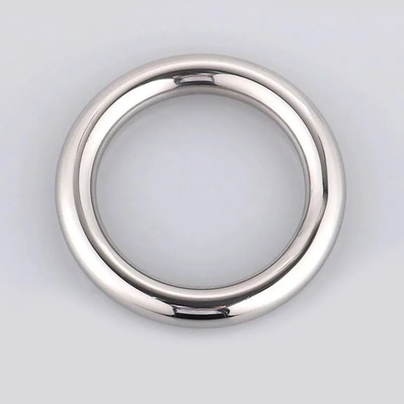 Metal Delay Penis Ring Cbt BDSM Stainless Steel Cock Rings Erotic sexy Toys For Men Dick Bondage Lock Cockring Adult Toy