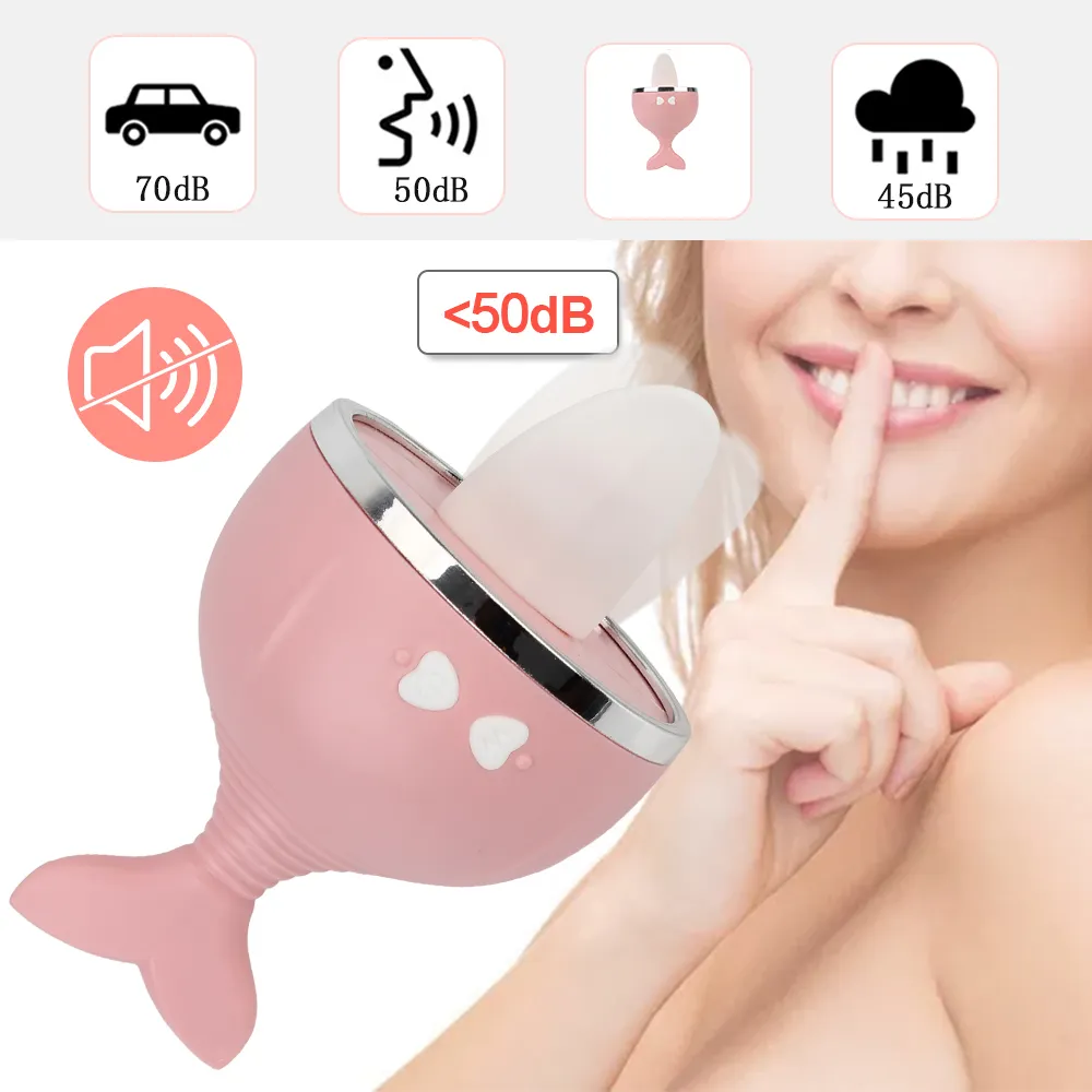 OLO vibrateur jouets sexy pour femmes mamelon vagin vibrateurs langue léchage Oral 12 vitesses stimulateur de Clitoris boutique de produits pour adultes