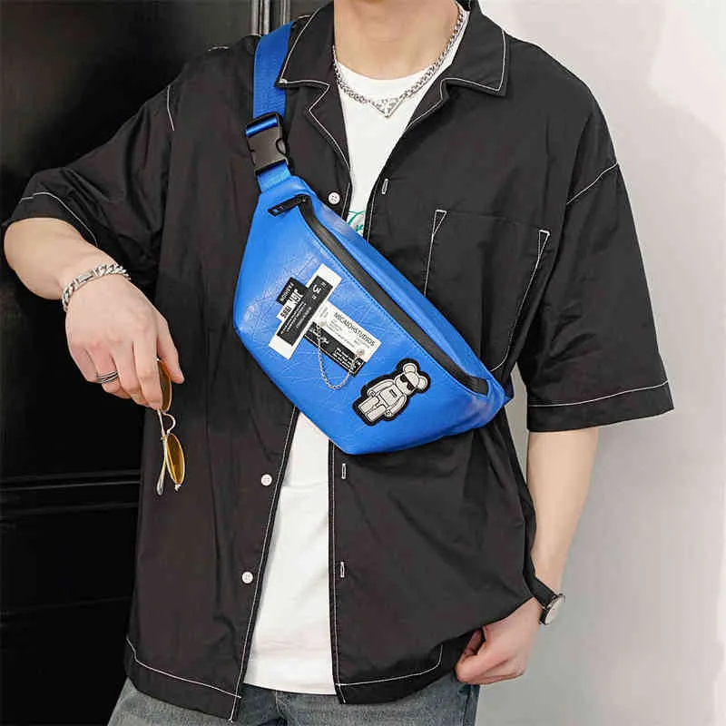 Mode Téléphone Fanny packs pour Hommes Sacs Designer Casual Fanny Pack Multifonction Hommes Sacs Poitrine Sacs Court Voyage Voyage Taille Sac 220705