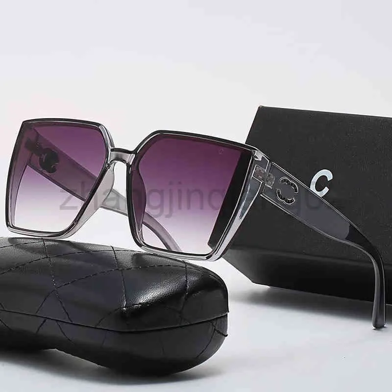Diseñador cc Canal Gafas de sol Ciclo Lujosas Marcas de moda Mujer Para hombre Amantes Diamante Cuadrado Sombrilla Forma de cristal Gafas de sol Ful176C