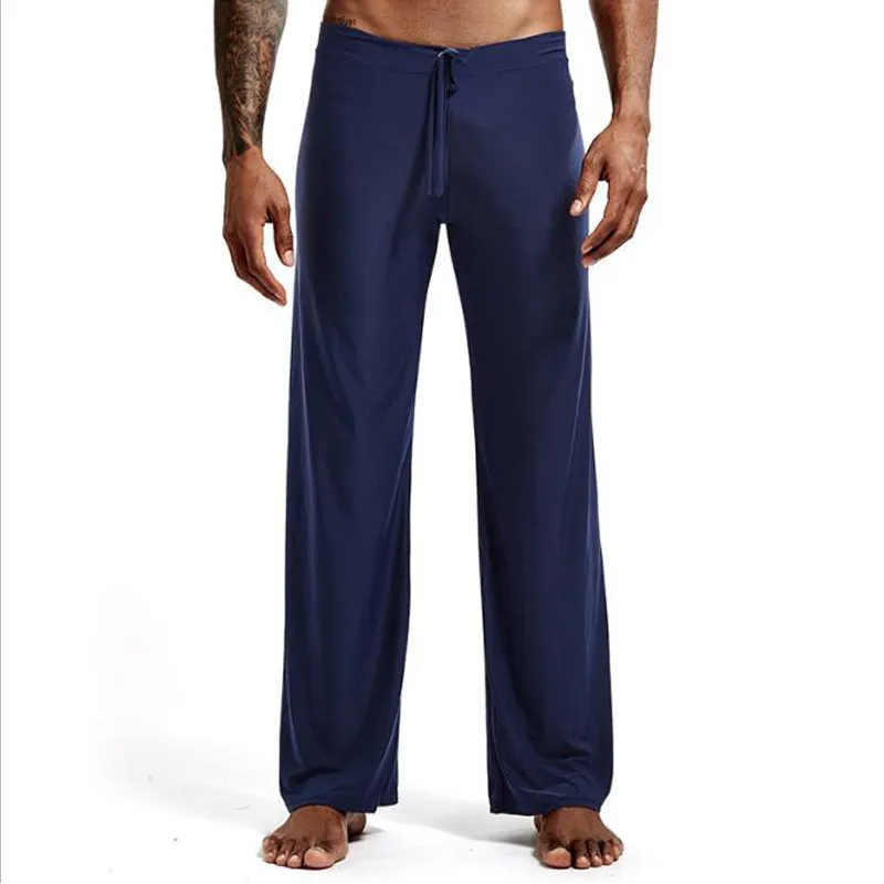 Pantaloni casual da uomo di marca di alta qualità Pantaloni maschili larghiLoungewear Lounge Fitness Home Sleepwear Pantaloni da uomo gay Traspirante 220704