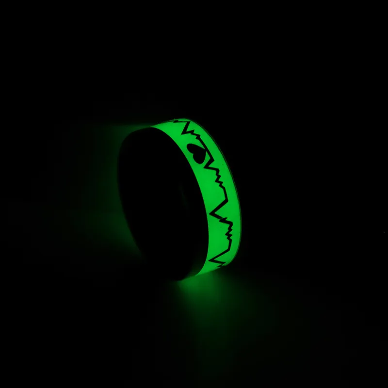 Penis Bondage Ring Luminous Glans Cock Metal Lasting Erection Delay Ejaculation Constraint sexy Toys for Men 18