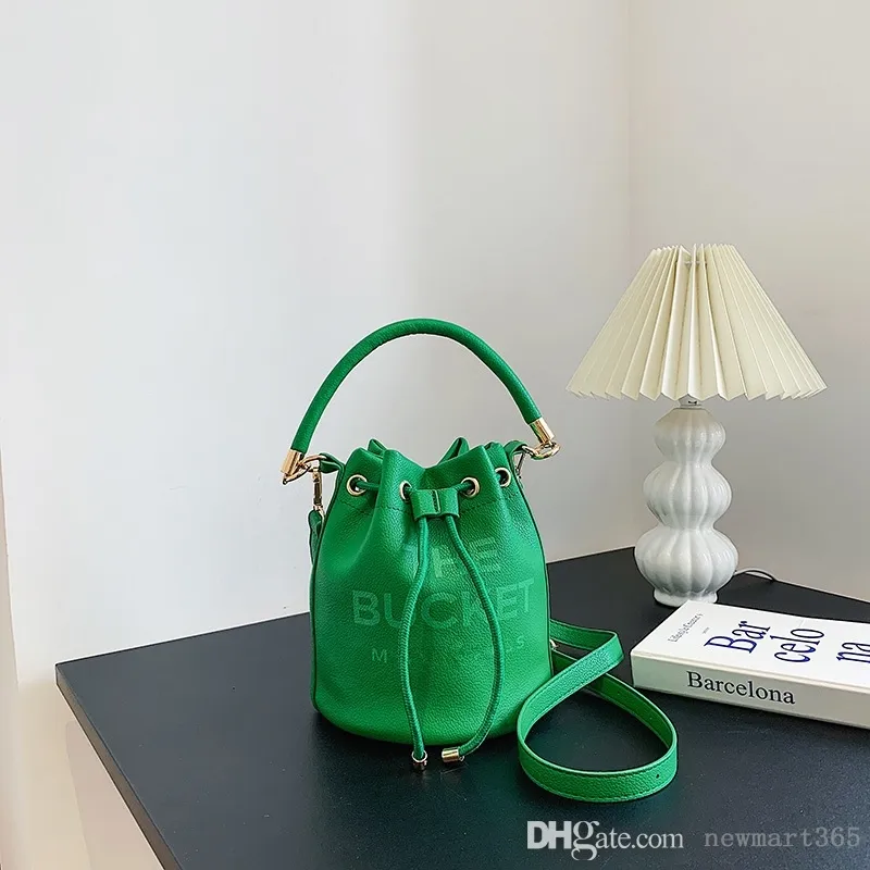 Famoso borse di borse a borse borsetta borse a corda di moda secchi corde di moda PU Multi Color High Quality230h