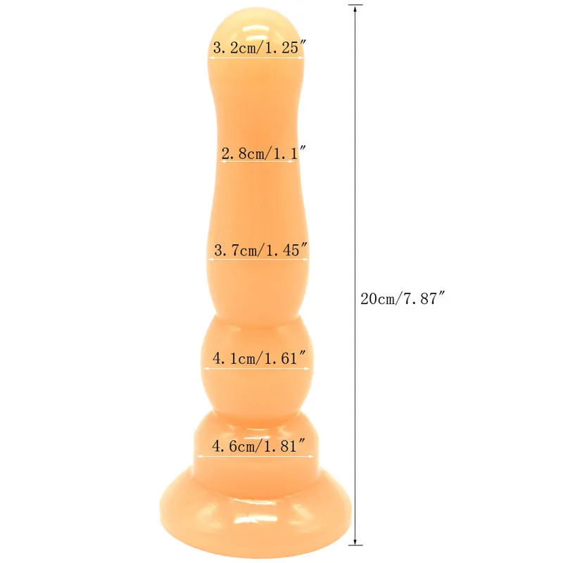 Długa silikonowa anal tyłek realistyczne 3 koraliki penis dildo męska masaż prostaty erotyczna seksowna zabawka dla kobiet para para