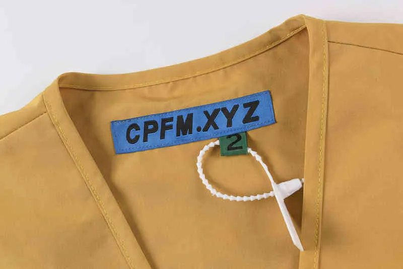 Dong filippino Stesso cphm. Xyz T-shirt Uniform Vest Giacca stampa tridimensionaleT220721